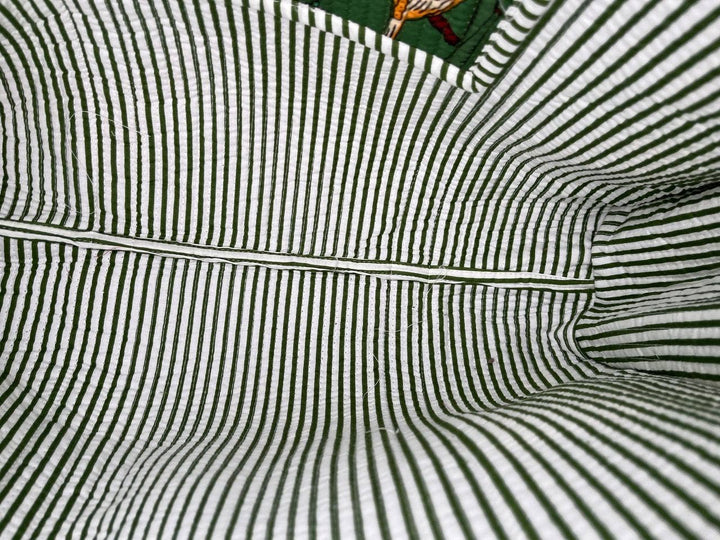 Animal Printed Cotton Quilted Jhola Bag Women Shopping Bags