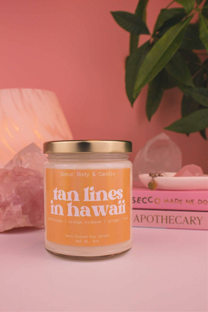 Tan Lines In Hawaii Soy Candle
