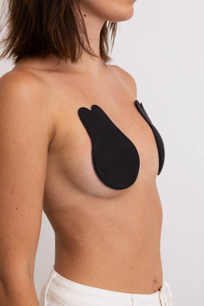 Sheer Lift Silky Breast Enhancer - High Quality: Black / B