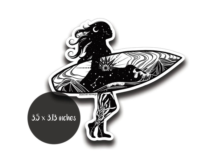 Surfer Sticker