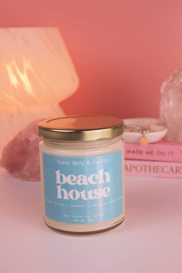 Beach House Soy Candle