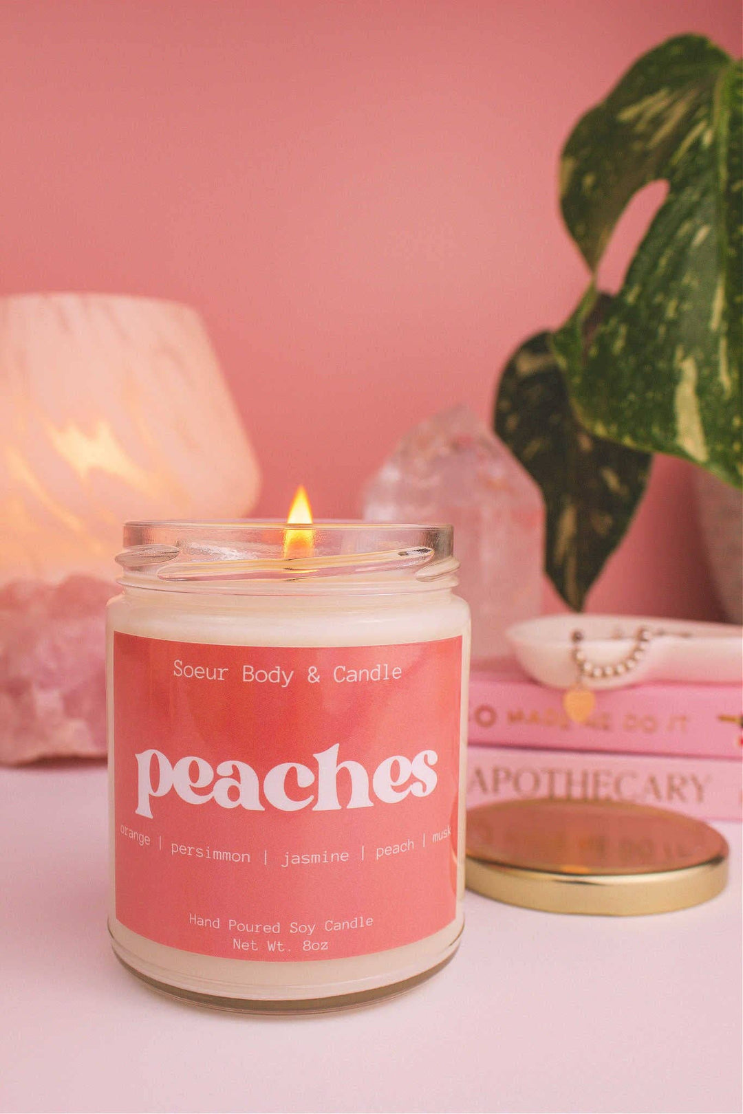 Peaches Soy Candle