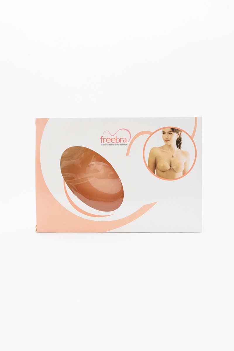 Seamless Backless Silicone Bra – Cleavage Enhancing!: Nude / B