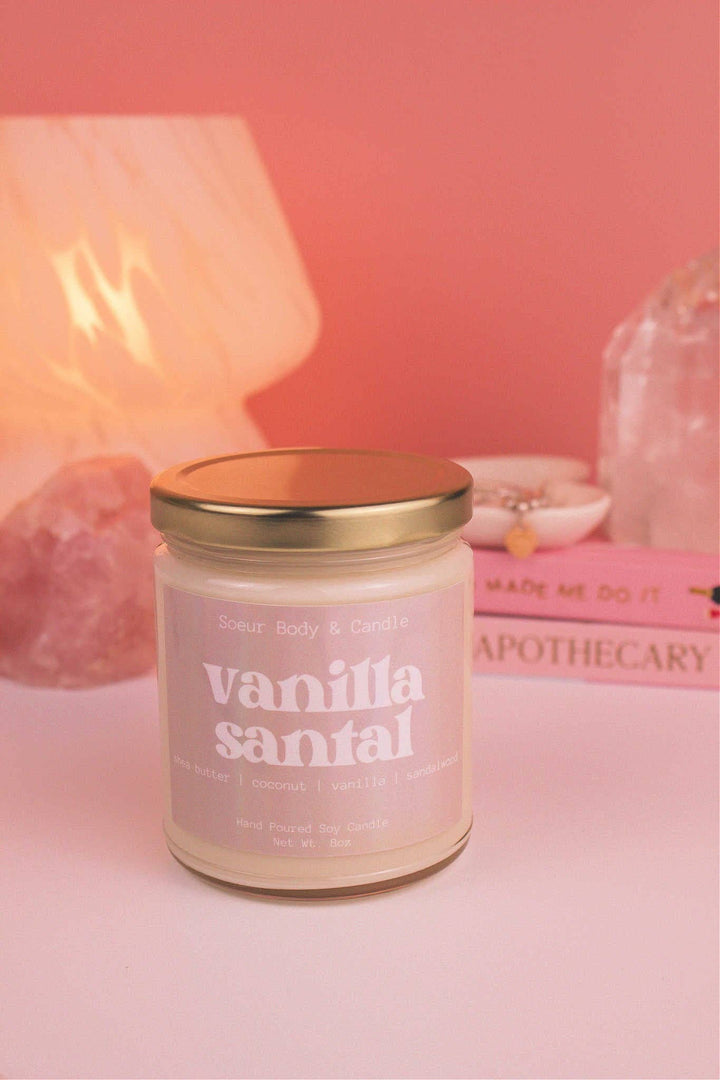 Vanilla Santal Soy Candle