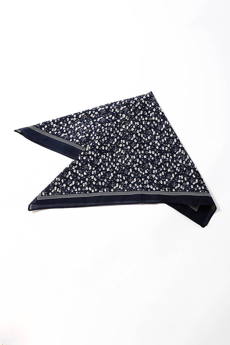 Boho Floral Cotton Bandana β Your Go-To Summer Accessory πΈ: Sage