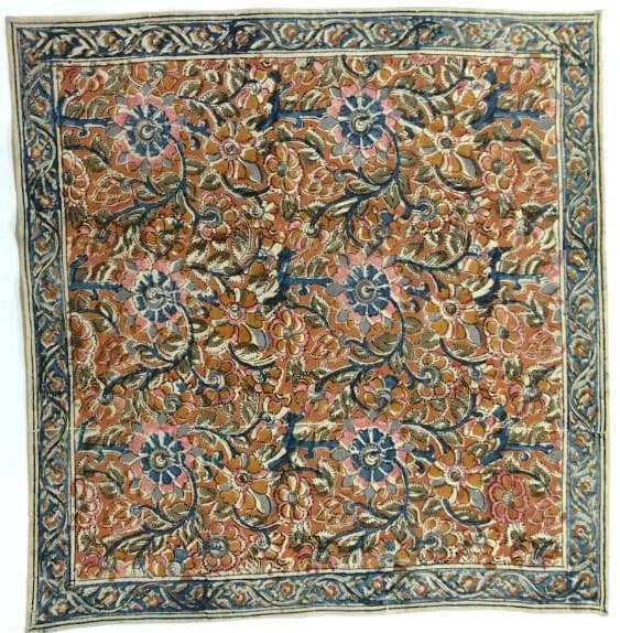 Kalamkari Cotton Bandana - KK1477