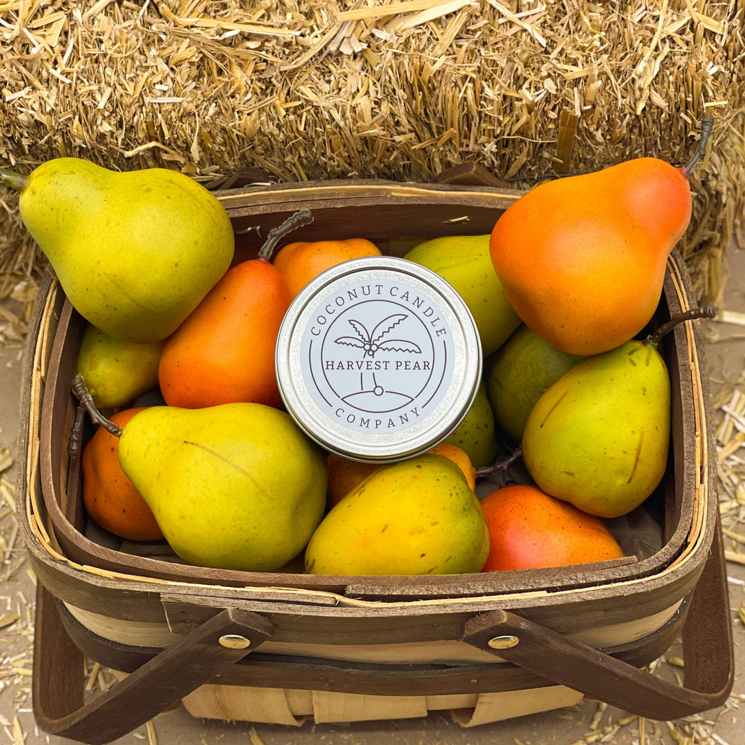 Harvest Pear: 6oz Glass Jar