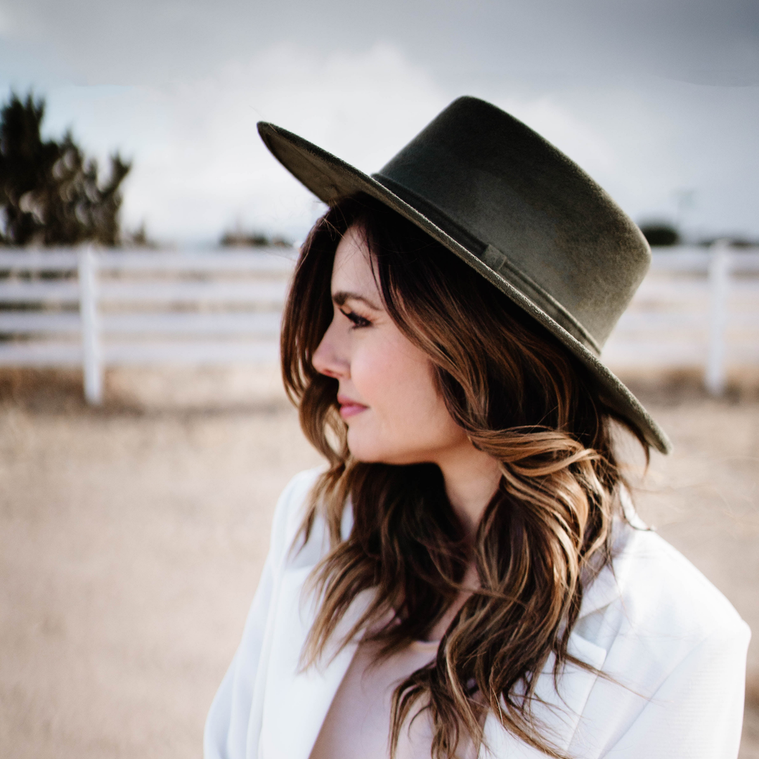 Vegan Suede Crown Top Hats: Mocha