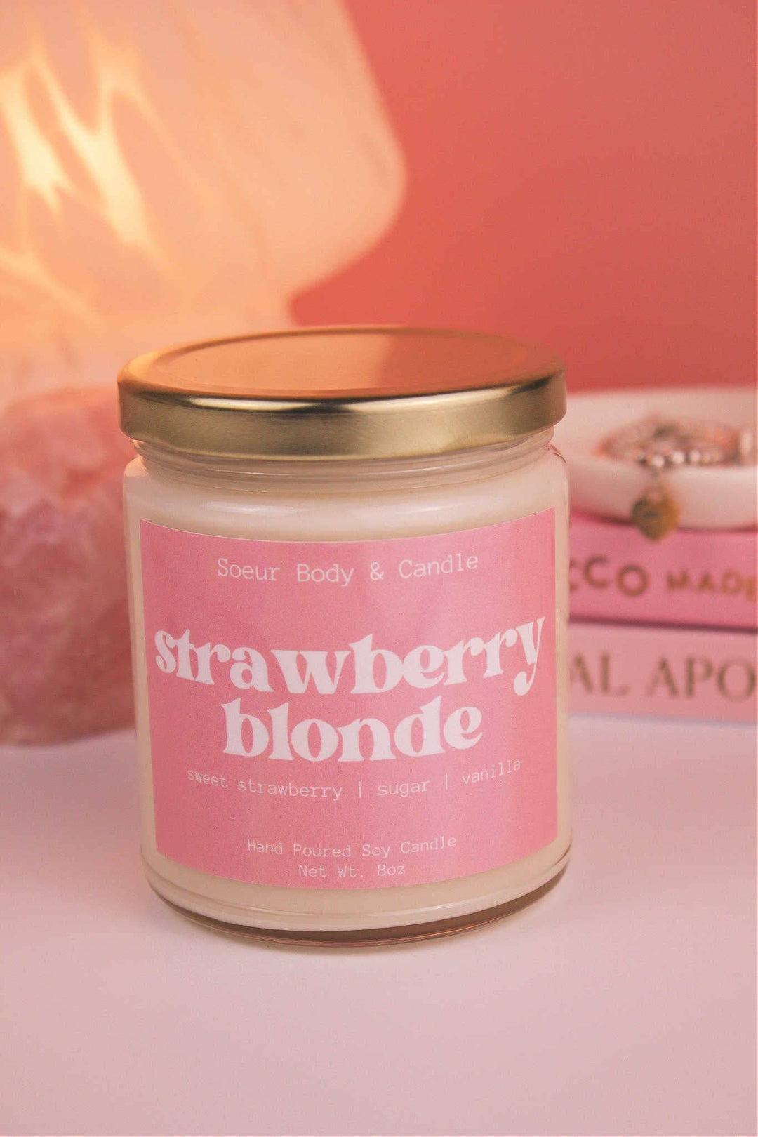 Strawberry Blonde Soy Candle
