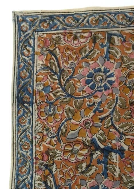 Kalamkari Cotton Bandana - KK1477