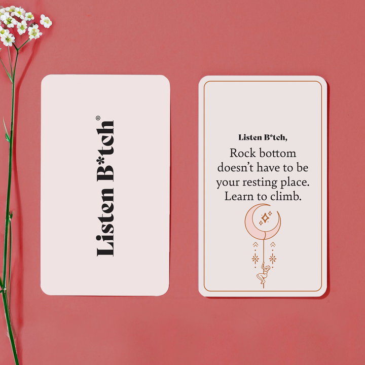 Second Edition | Listen Bitch Affirmation Cards