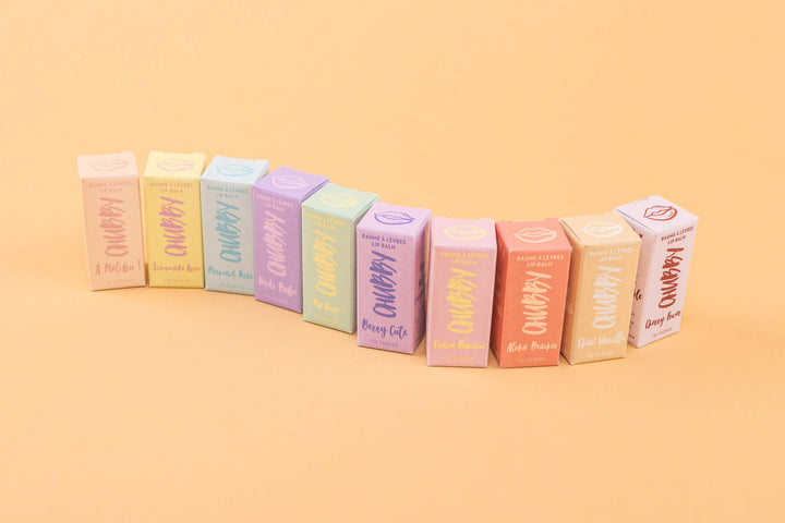 CHUBBY - Vegan Lip Balm: À Malibu ( Peach + Citrus )