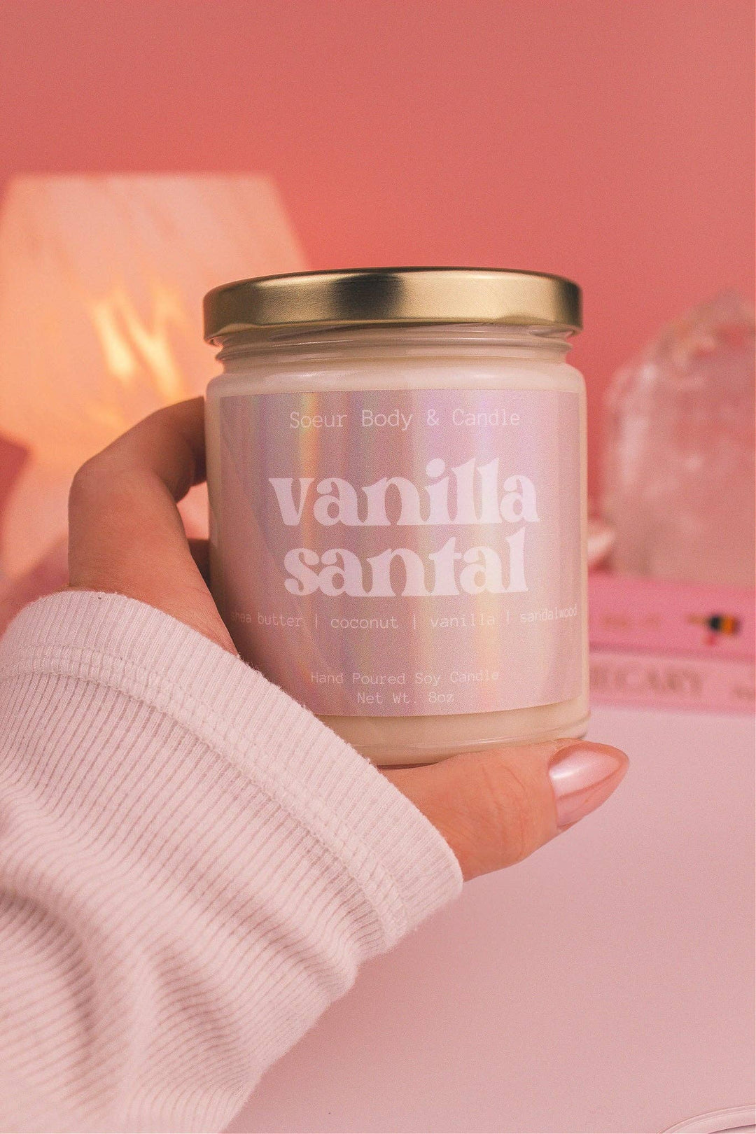 Vanilla Santal Soy Candle