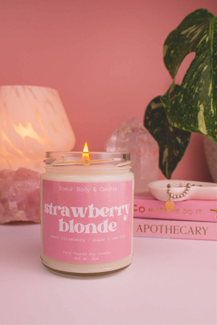 Strawberry Blonde Soy Candle