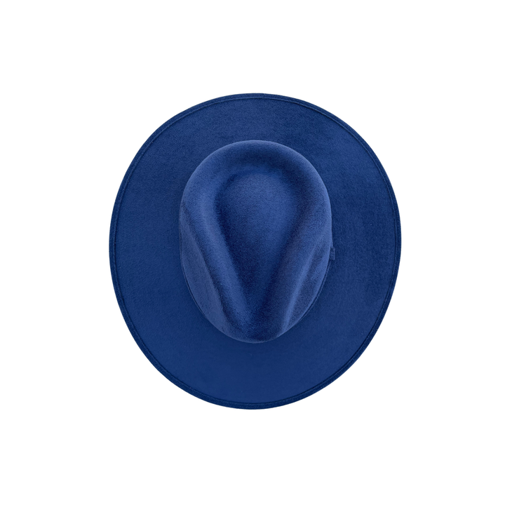 Vegan Suede Rancher Hat: Mocha