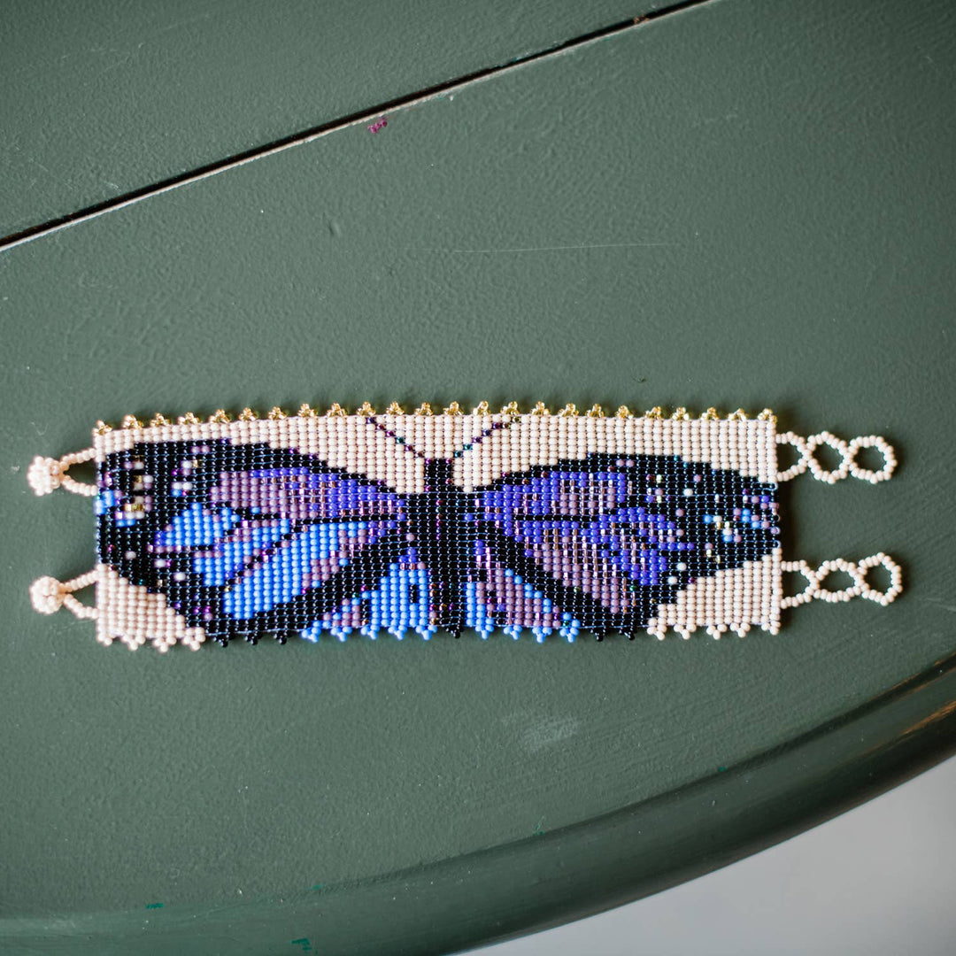 Purple Butterfly Cuff: Assorted