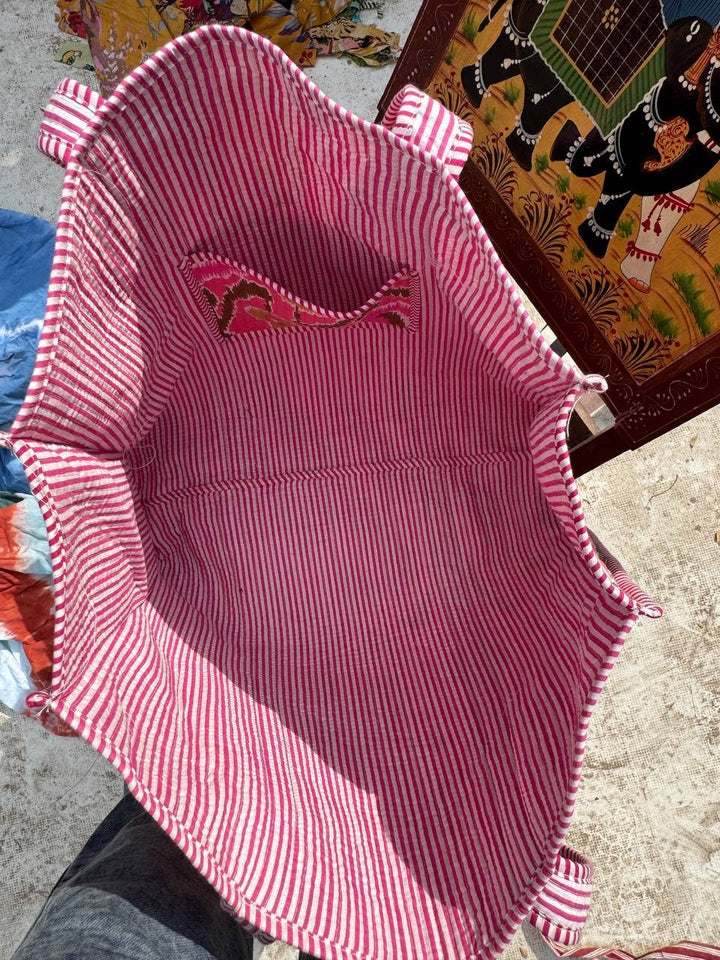 Cotton Quilted Bag Beautiful Party Wear Women's and Girl Bag