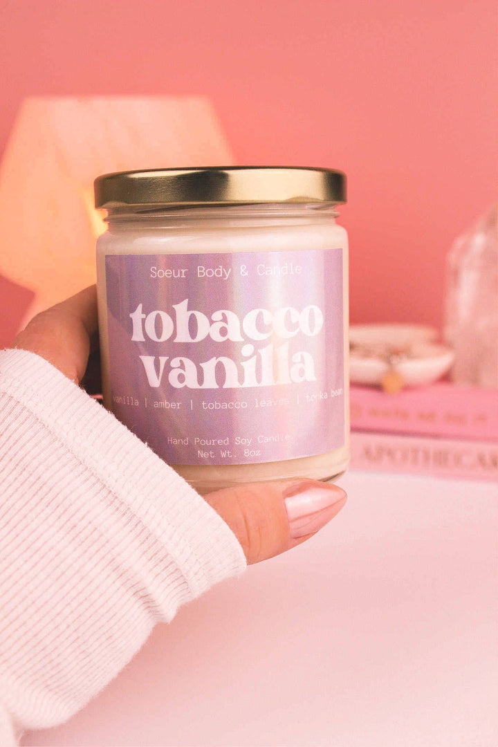 Tobacco Vanilla Soy Candle