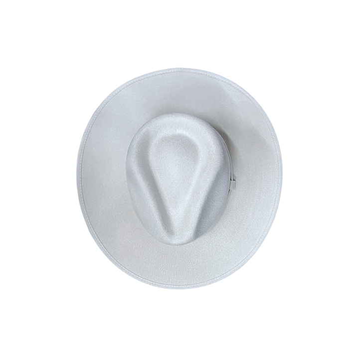 Vegan Suede Rancher Hat: Mocha