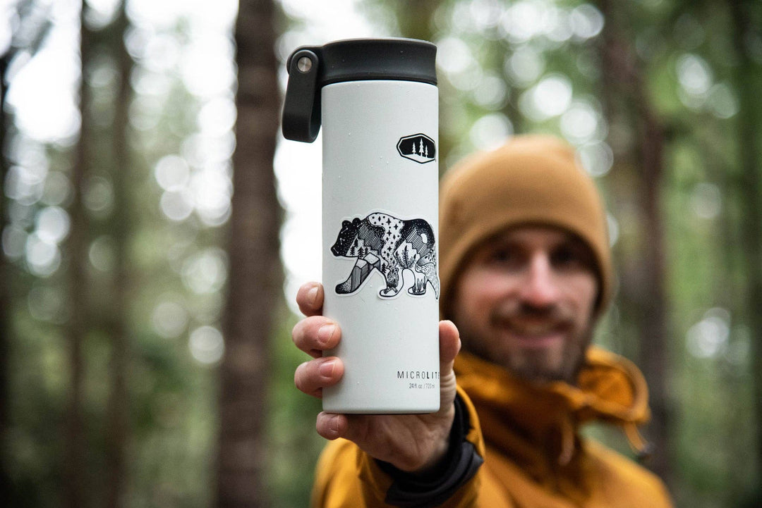 Roaming Bear Sticker