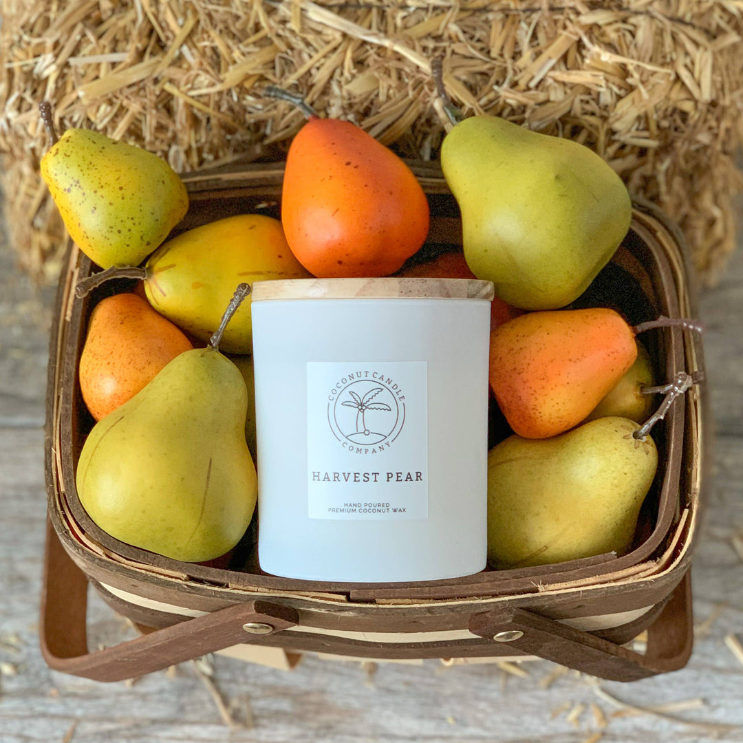 Harvest Pear: 6oz Glass Jar