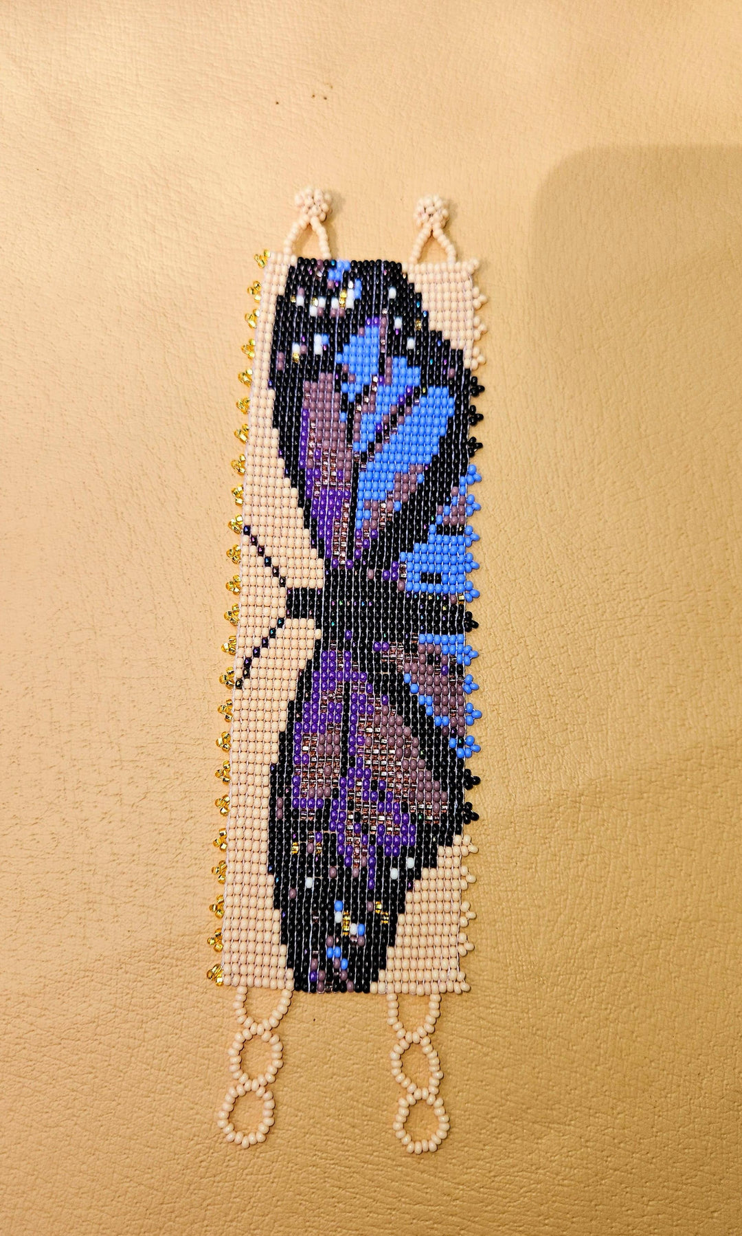 Purple Butterfly Cuff: Assorted
