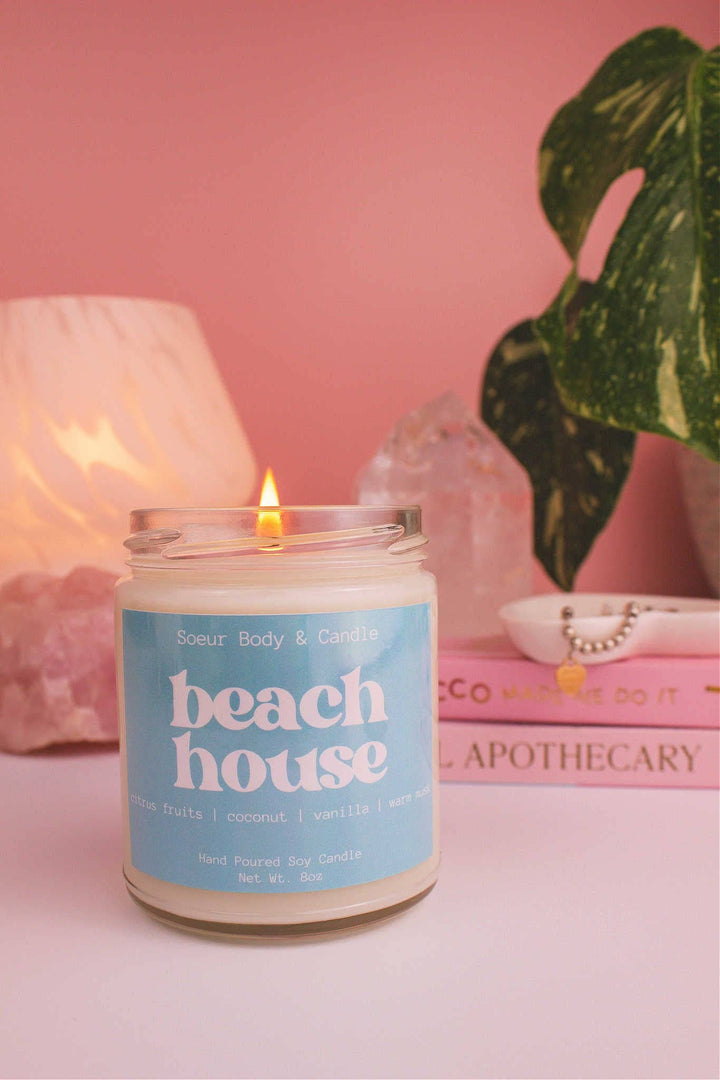 Beach House Soy Candle