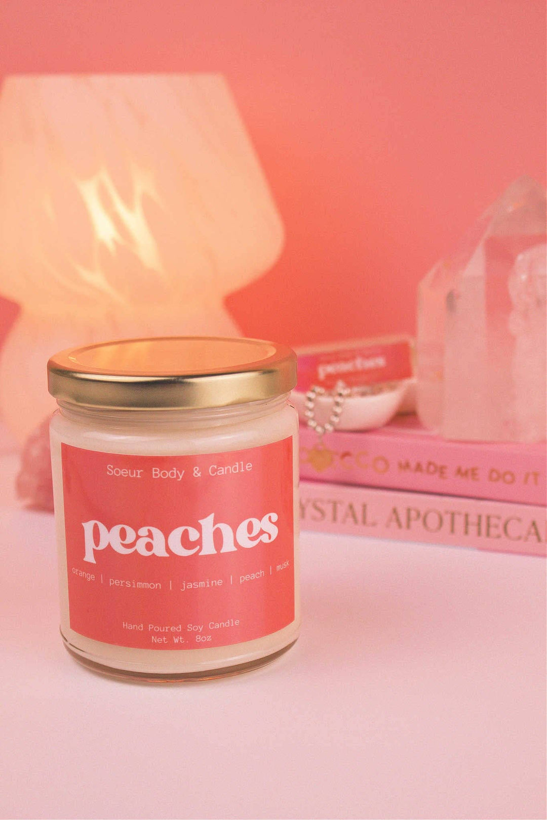 Peaches Soy Candle