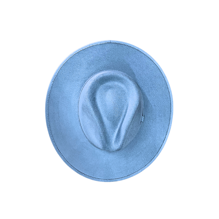 Vegan Suede Rancher Hat: Mocha