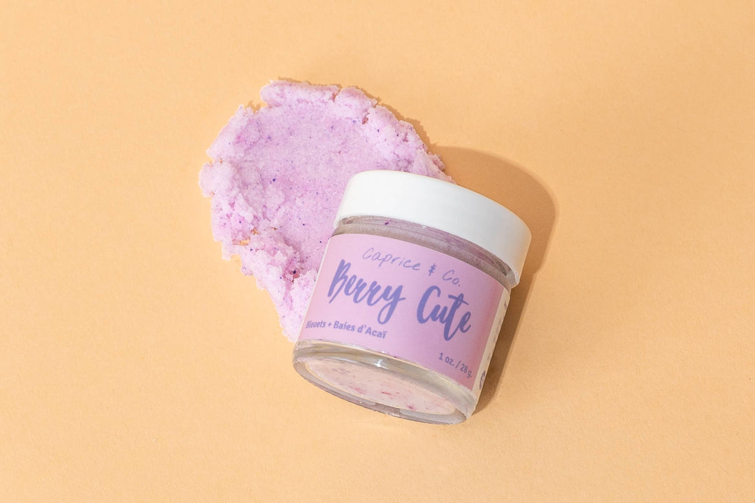 Lip Scrub: Limonade Rose - Lemon + Raspberry