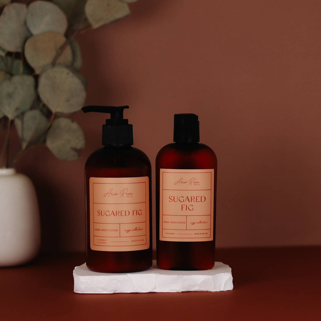Sugared Fig Hand + Body Lotion - Cozy Collection: 4oz