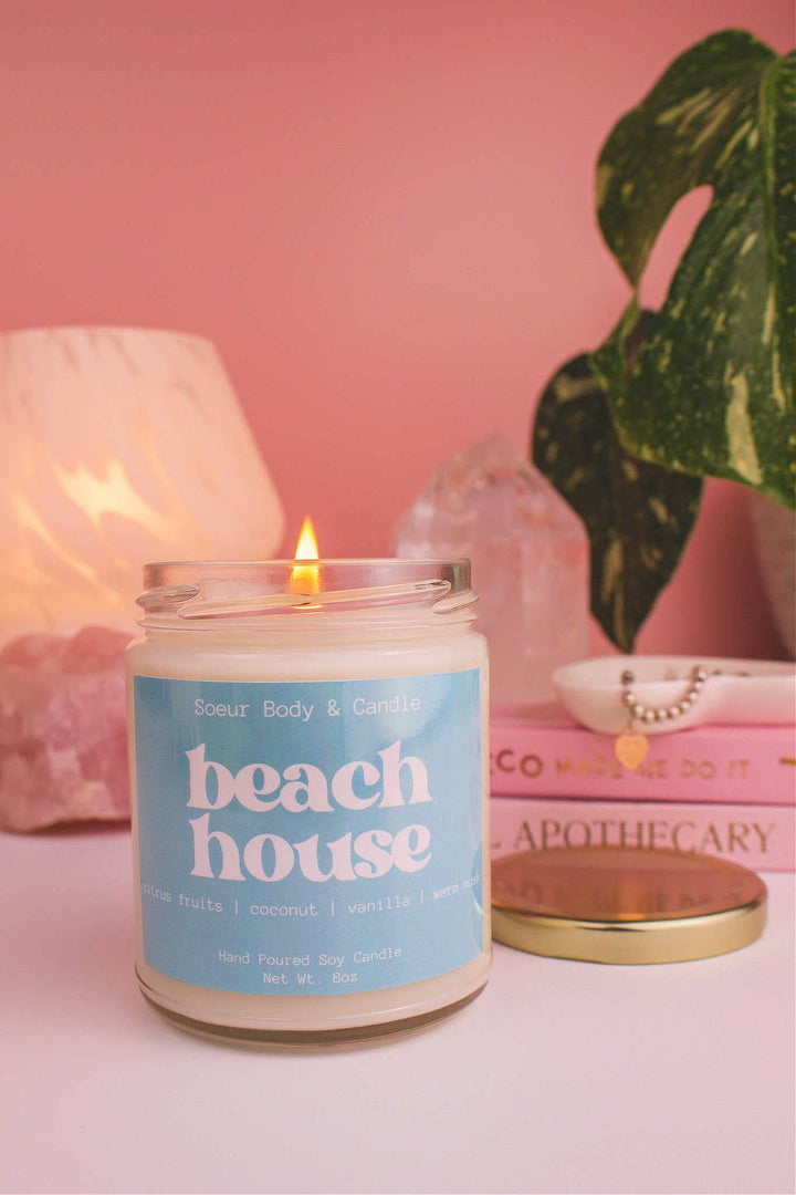 Beach House Soy Candle
