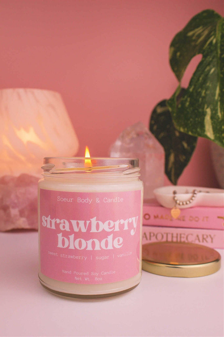 Strawberry Blonde Soy Candle