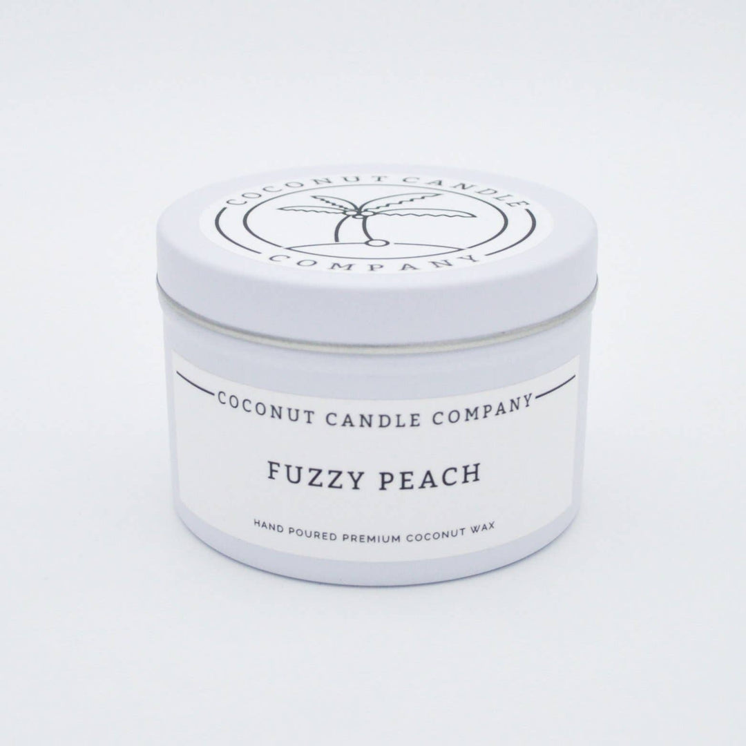 Fuzzy Peach: 6oz Glass Jar