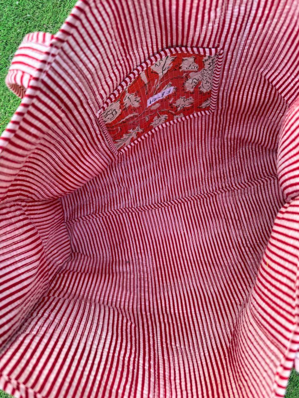 Amanda Printed Bag Shoulder Bag Quilted Cotton Bag Girls Bag