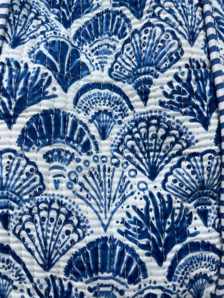 New Design Block Print Cotton Bag Women Travel Bag Quilted