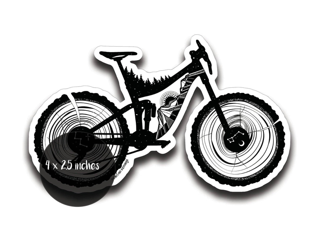 Mountain Bike Sticker