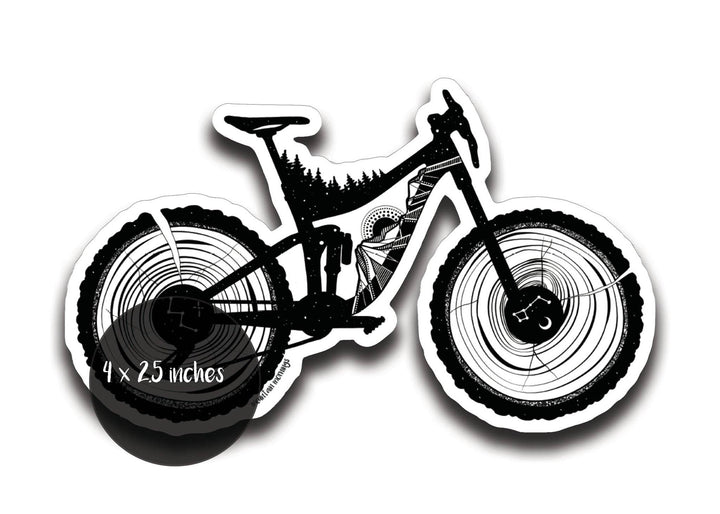 Mountain Bike Sticker