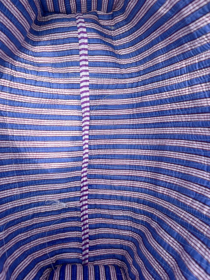 New Quilted Cotton Handprinted Reversible Floral Printed Bag