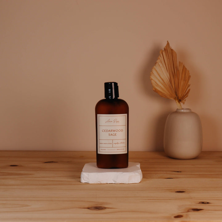 Cedarwood Sage Hand + Body Lotion: 4oz
