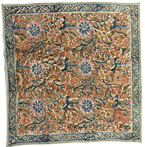 Kalamkari Cotton Bandana - KK1477