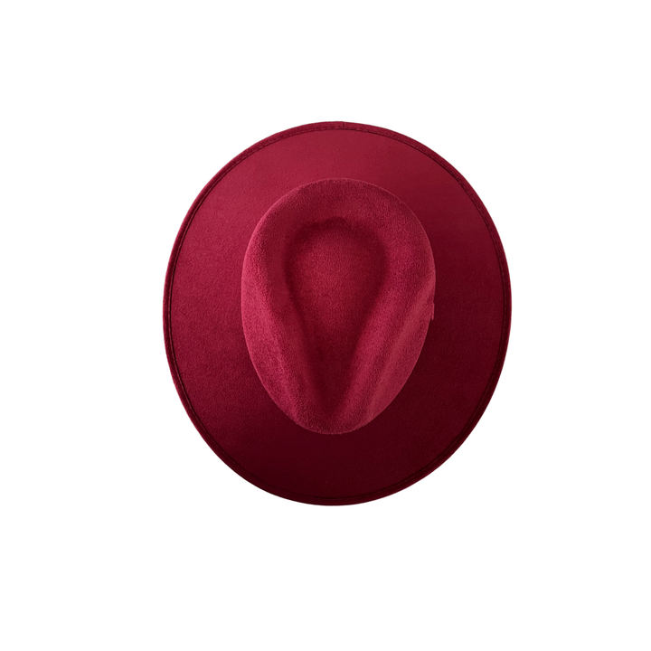 Vegan Suede Rancher Hat: Nude