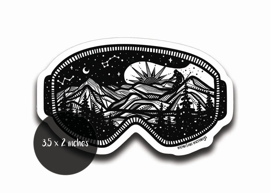 Goggles Sticker