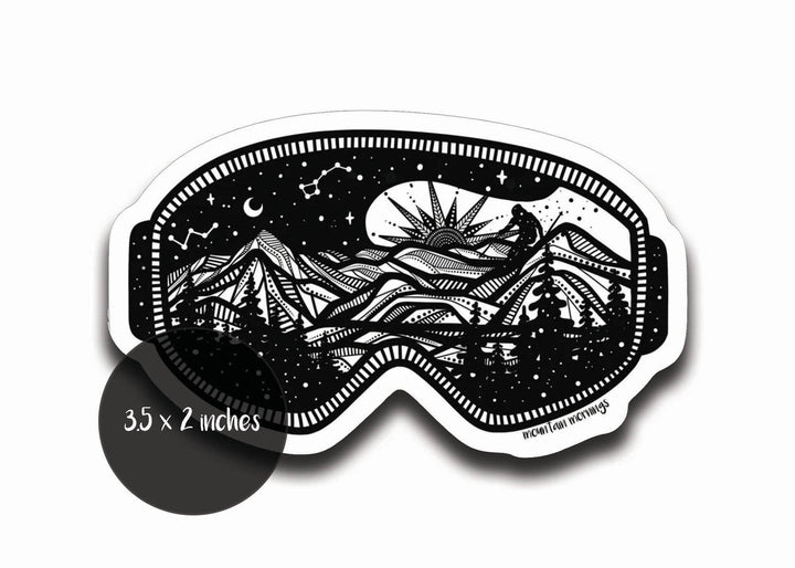 Goggles Sticker