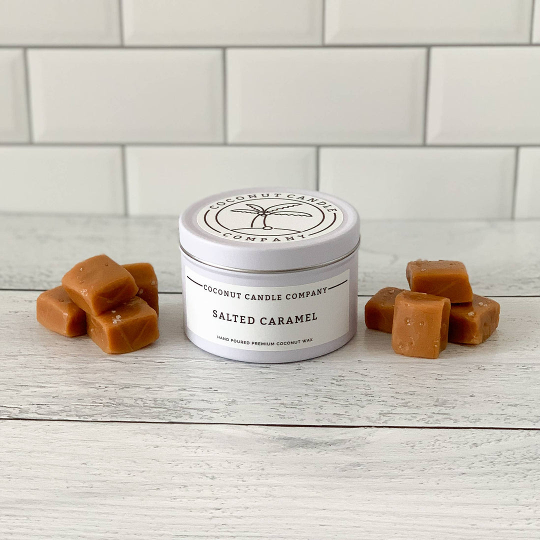 Salted Caramel: 6oz Glass Jar