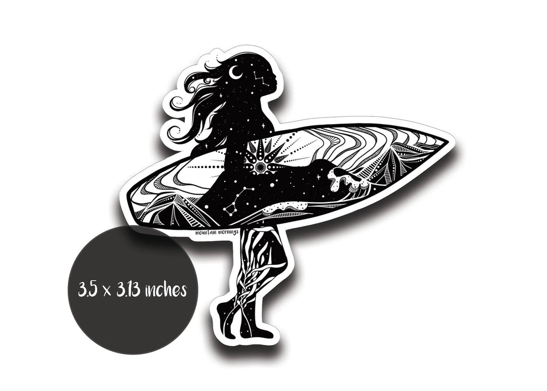 Surfer Sticker