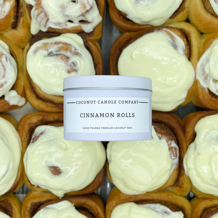 Cinnamon Rolls: 6oz Glass Jar