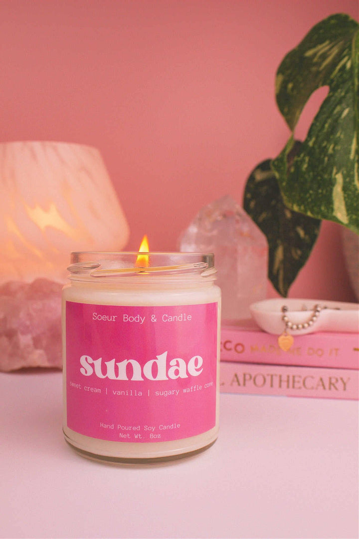 Sundae Soy Candle