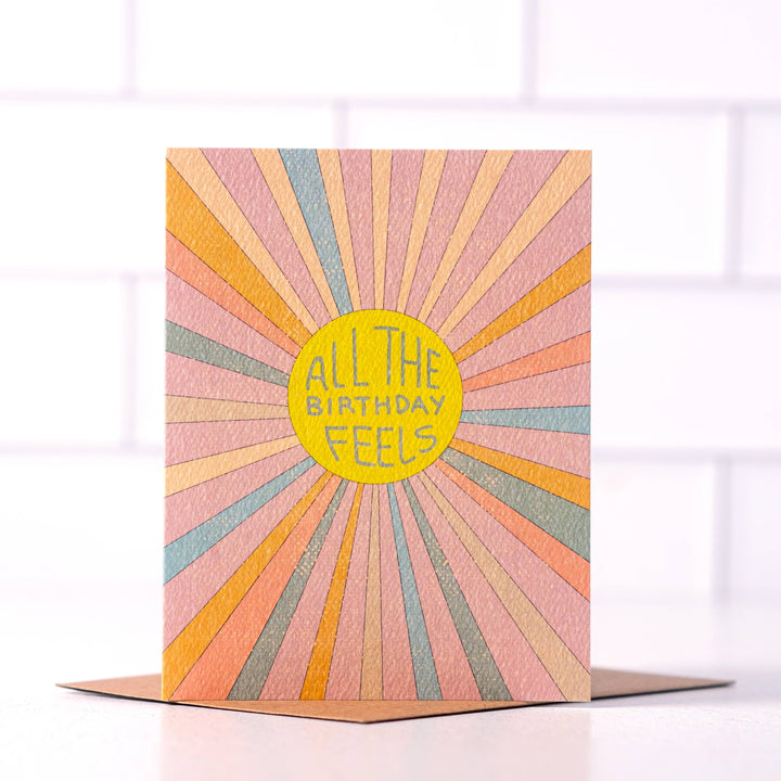 All The Birthday Feels - Summer Happy Birthday Card