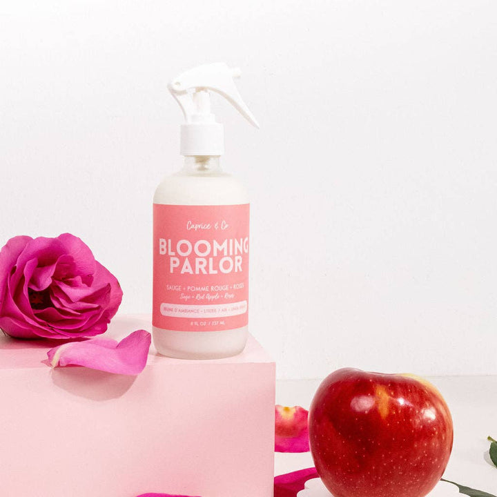 Linen + Room Spray - Blooming Parlor - Sage + Red Apple + Roses
